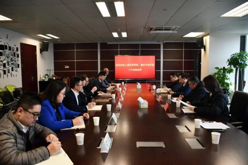 杭州市上城區(qū)委常委、副區(qū)長何亦星一行來浙江化工調研指導